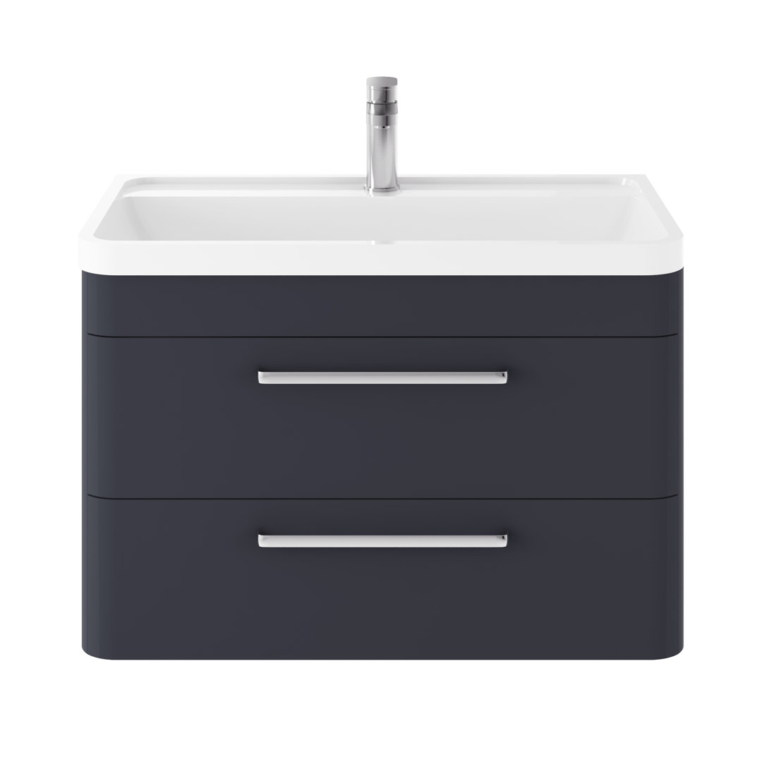 800mm Single Bathroom Vanity with Integrated Basin