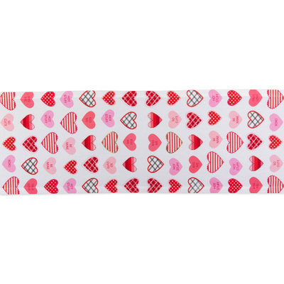 Sioned Patchwork 100% Cotton Valentine's Day Table Runner