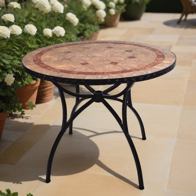 Richmond Garden Ceramic Mosaic Patio Table