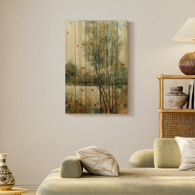 « early spring 1 », impression sur bois