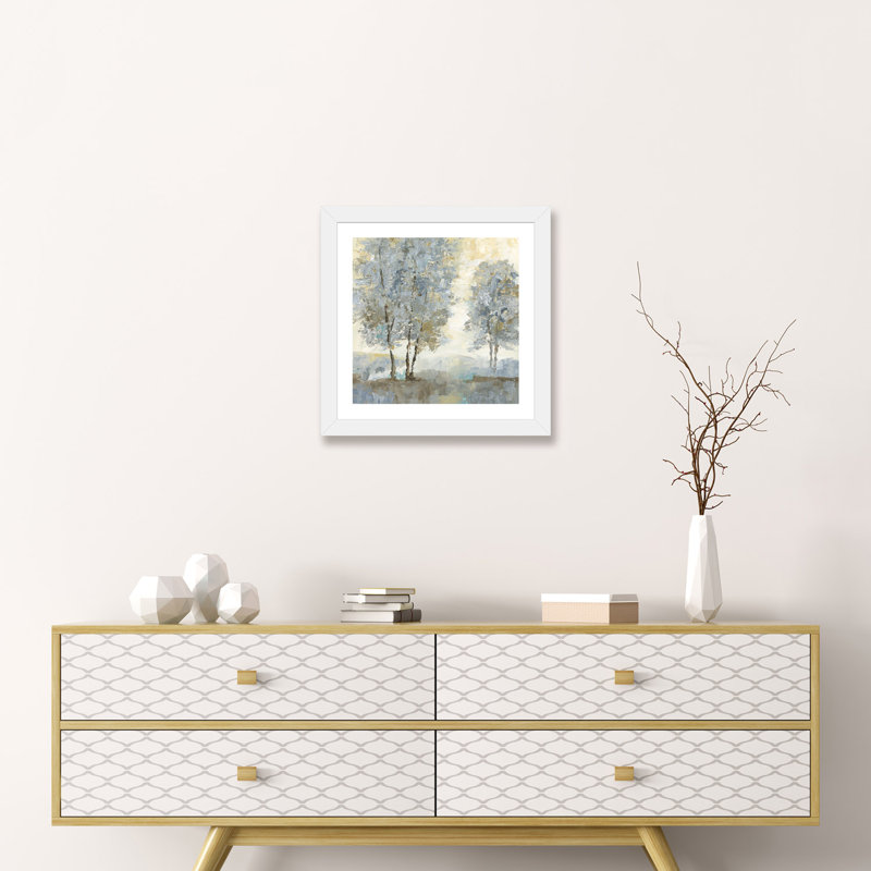 «Soft Sentinel II», reproduction sur toile tendue, H 16 po x l 16 po x p 1 po, Papier beaux-arts encadré blanc