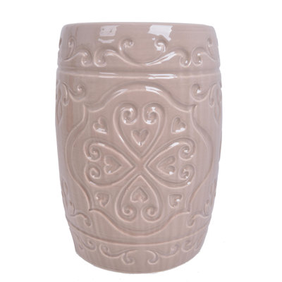 Ceramic Accent Stool