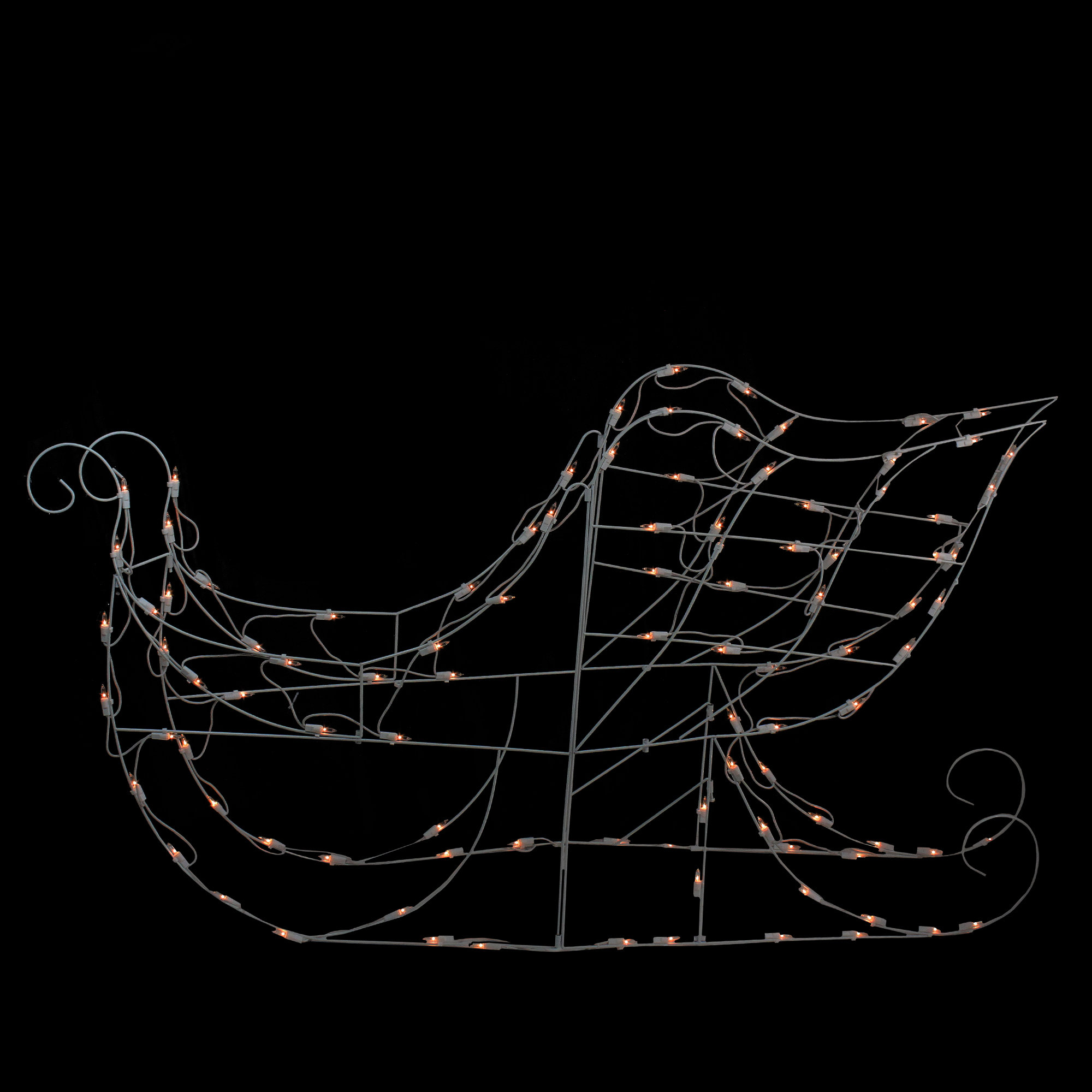 48" Lighted Sleigh Outdoor Christmas Decoration