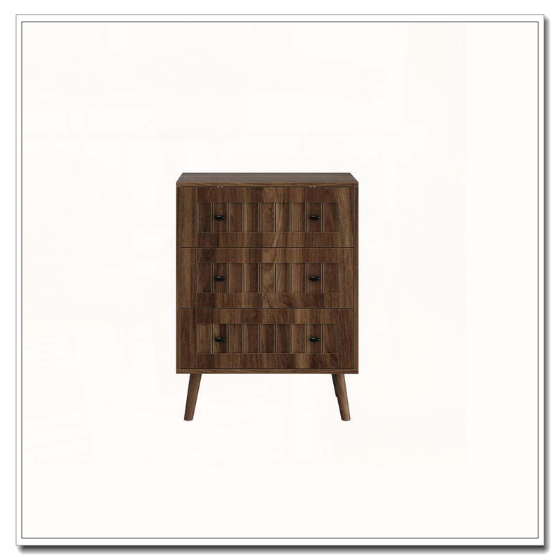 Commode 3 tiroirs, commode garde-robe moderne
