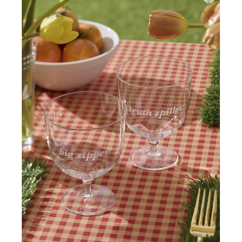 Truth Spiller & Big Sipper Short Glasses, Set of 2