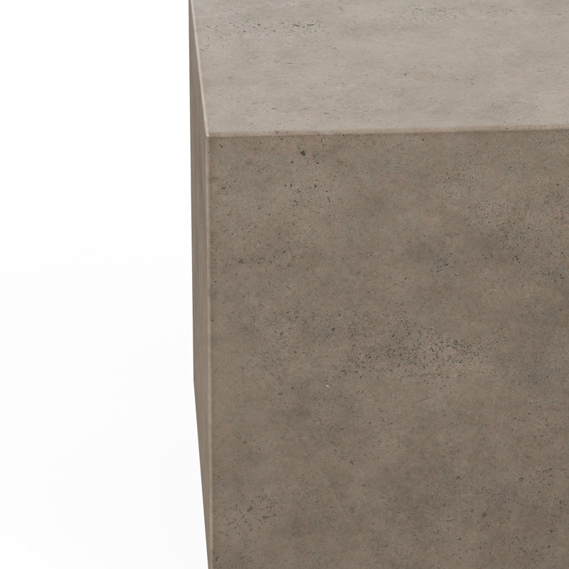 Table de bout Kareen, Gris foncé