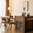 Simple and Retro Brown Design Dining Table