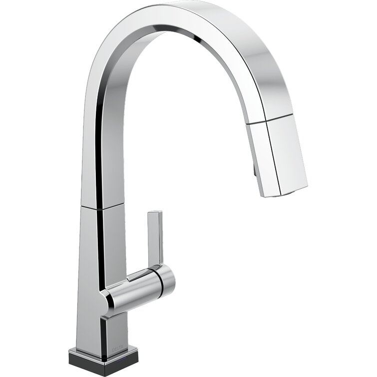 Pivotal Pull Down Touch Single Handle Kitchen Faucet with Touch20 Technology