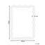 Serinah Solid Wood Irregular Mirror
