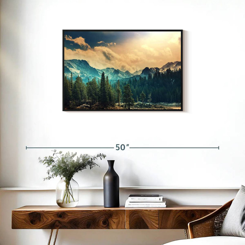 Alvord Sierra Nevada Mountainscape, 21" H x 31" W