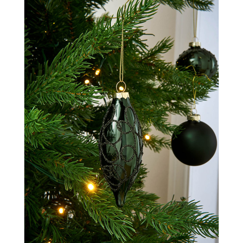11.61cm Solid Colour Plastic / Acrylic Bauble, Sage Green