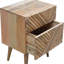 Carmelita 45cm W Solid Wood Bedside Table