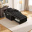 Canapé-lit convertible 3-en-1 avec ports USB et dossier réglable, solution peu encombrante pour les petits espaces-262927423