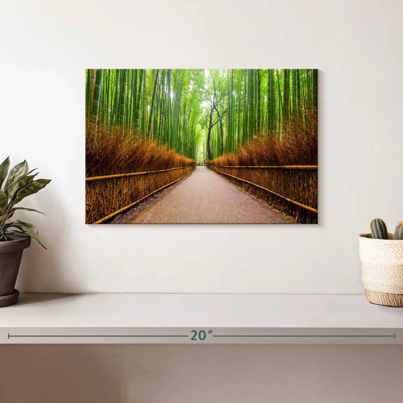Sentier de bambou Nicci d'Arashiyama, H 8 po x l 12 po
