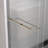 56-60"X58" Aluminum Frame Double Sliding Bathtub Screen, Bypass Bathroom Sliding Door With Premium 1/4" (6Mm) Clear Tempered Glass, Chrome Hardware Sliding Glass Shower Enclosure