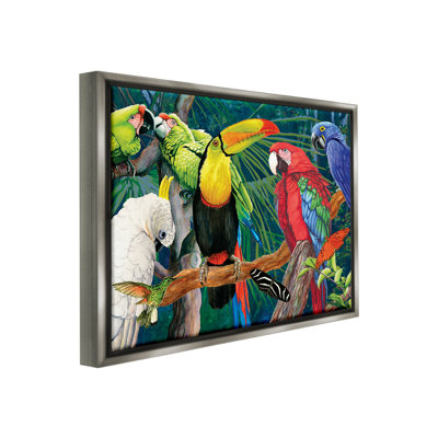 «Tropical Rainforest Birds» par Christine Reichow sur