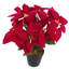 40cm Artificial Flowering Plant in Planter