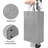 25-Inches Slim Laundry Hamper 60L Narrow Laundry Basket With Handle Foldable Dirty Clothes Portable Skinny Hamper Organizer Storage Bins-138087644