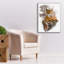 «Epic Graffiti« The Eurasian Lynx Lies On A Rock »par Kajenna Art, art mural sur toile, 26 po x 34 po-117053518