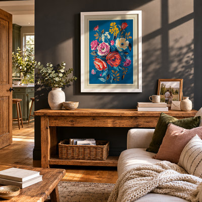 Garden in Bloom Botanical - Framed Print