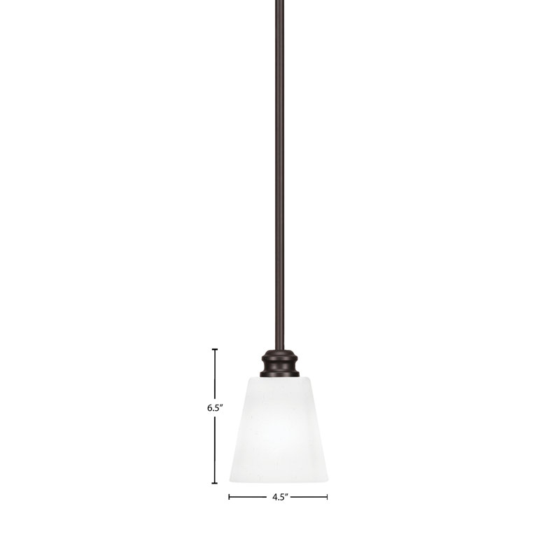 Mini-luminaire suspendu sur pied Edge, Espresso