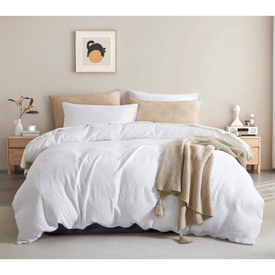 SJT-HFGLXG Microfiber 3 Piece Duvet Cover Set