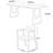 Marteny 4 - Person Pine Solid Wood Solid Wood Top Double Pedestal Dining Set-1737353682-1695004543