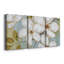 Fleurs blanches - Toile tendue avec châssis de qualité supérieure - Prêt à être accroché-2123866315