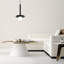 Futura 1 - Light Black Single Pendant