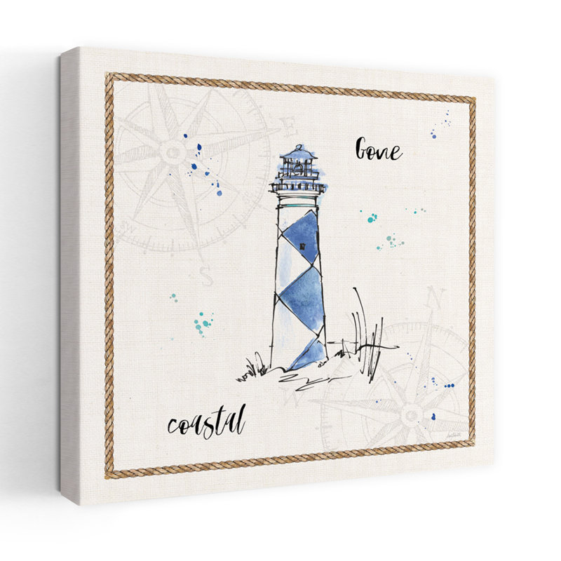 Coastal Buoys IV Coastal Coastal Architecture Art, H 18 po x l 18 po