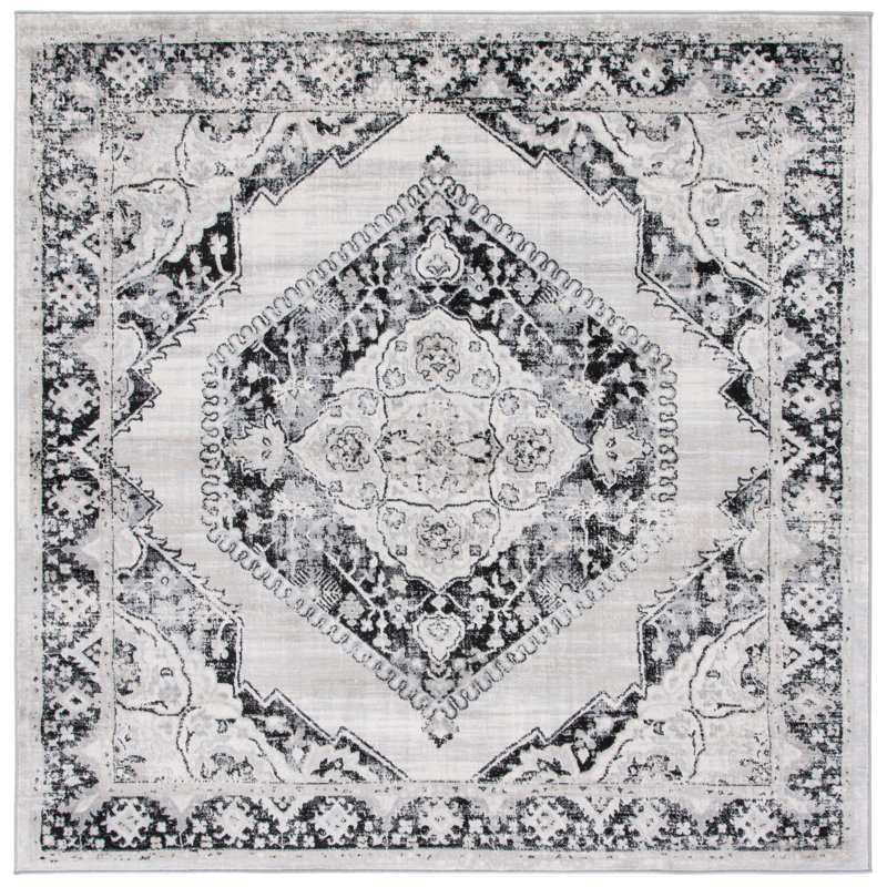 Brentwood Performance Oriental Rug, Square 6'7"
