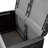 87.2 Gallons Water Resistant Polypropylene Deck Box in Dark Gray/Black-104445137