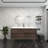 60'' Double Bathroom Vanity with Acrylic Top-70056052