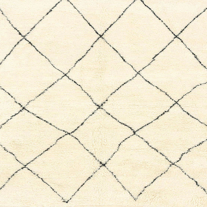 Abstract Indoor Rug, Square 3'