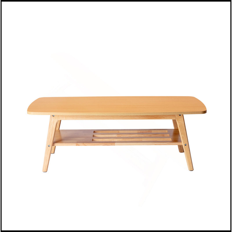 Bahamas 47" Natural Light Oak Coffee Table, Natural
