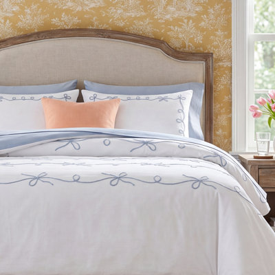 Sasha Bows Cotton Comforter Set