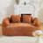 Tissu orange