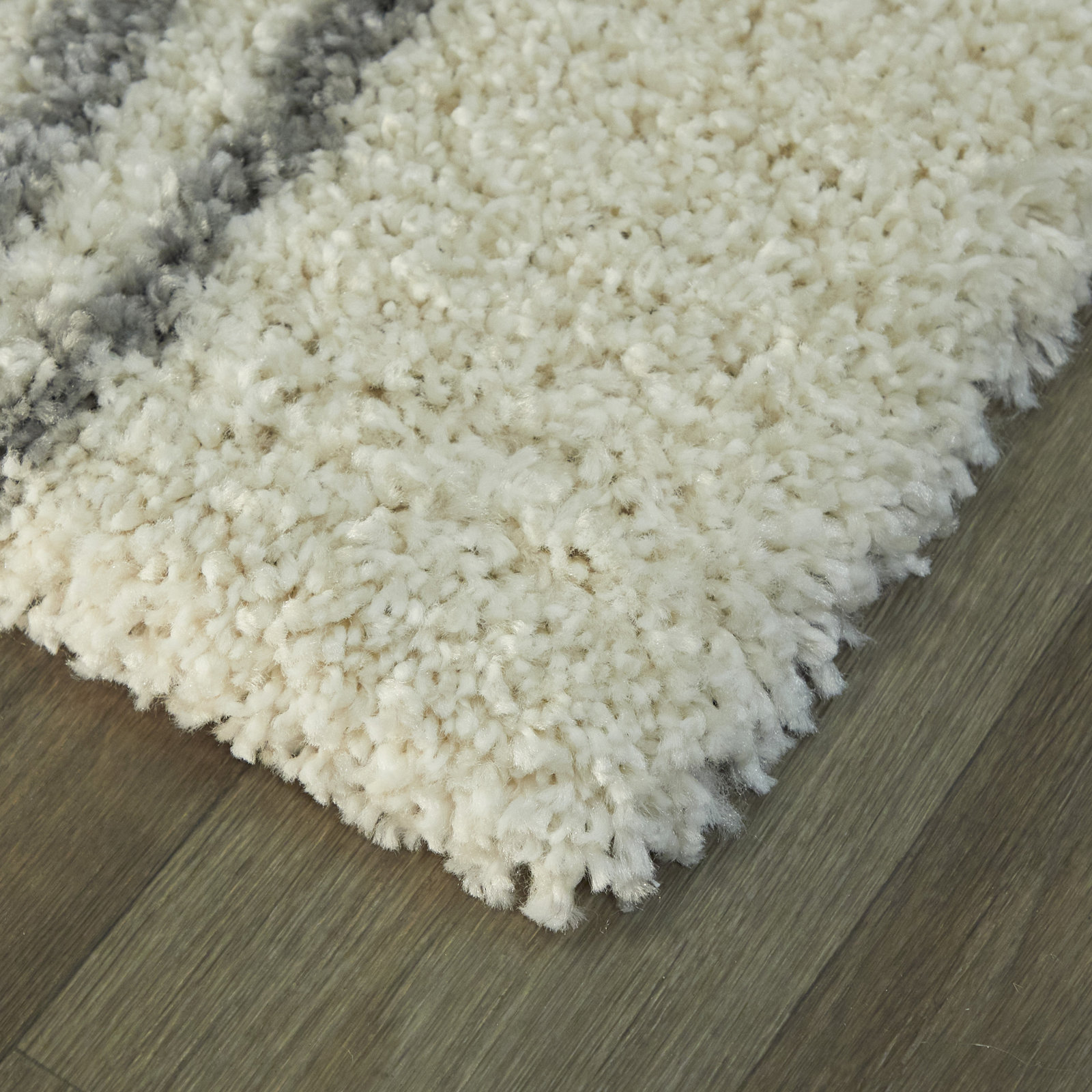 Morin Geometric Shag Rug, Runner 2'2" x 7'
