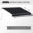 Patio Retractable Awning, Manual Exterior Sun Shade Deck Window Cover-179009258