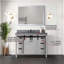 Ensemble de meuble-lavabo avec robinet et robinet de 44 po Miroir-847182231-847182228
