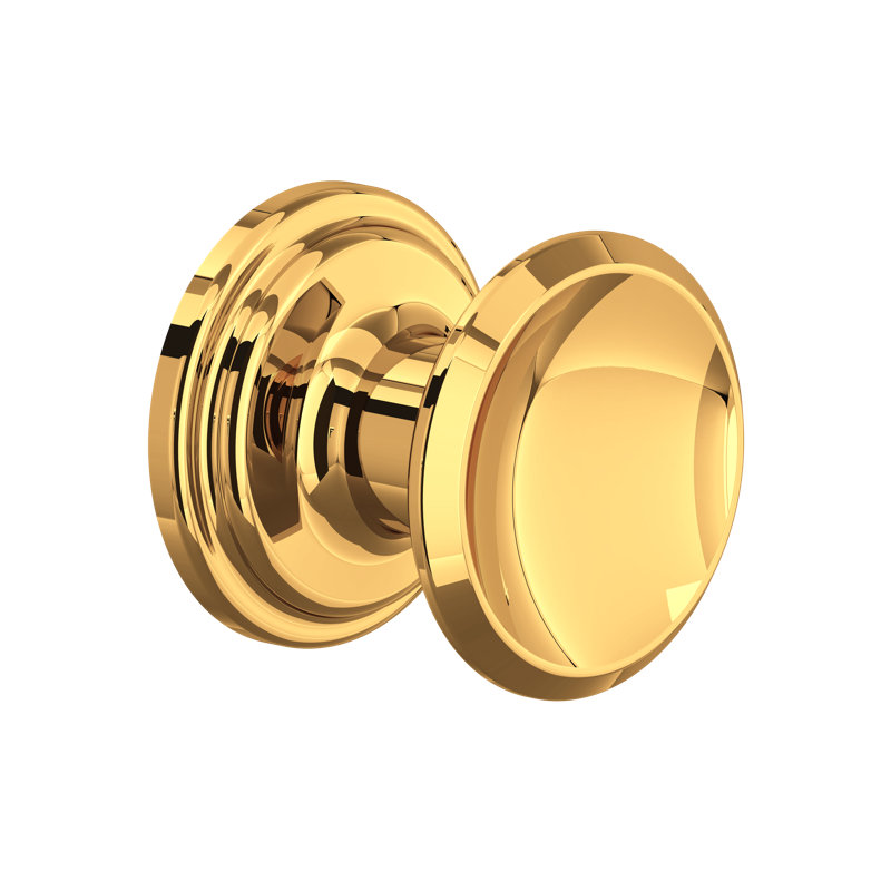 Small Concave Drawer Pull Knobs, English Gold