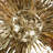 Gold Metal Floral Large 3D Home Wall Decor with Cutouts, Set of 3 29", 24", 18"H