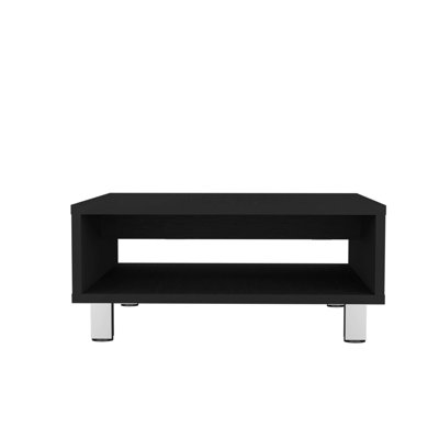 Coffee Table 10.6" H, 1 Shelf, 4 Legs