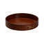 Leather Round Tray With Metal-1603507368