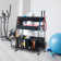 3-Tier Home Gym Sports Storage Rack Cart