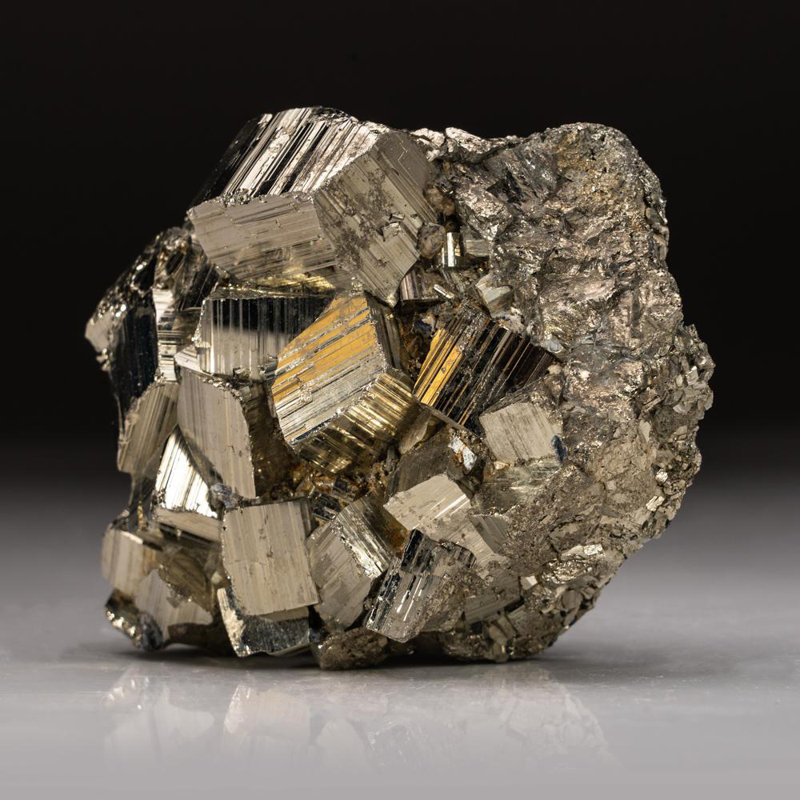 Genuine Pyrite Cluster