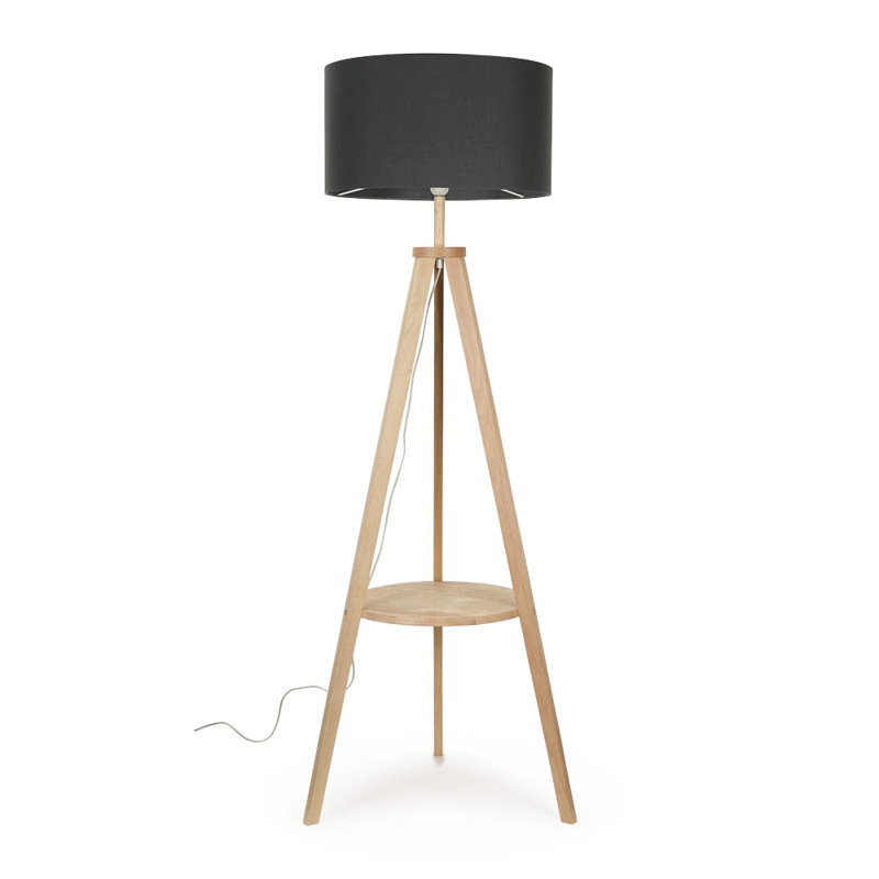 130cm Tripod Floor Lamp, Grey