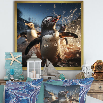 Valse pingouin aquatique ludique