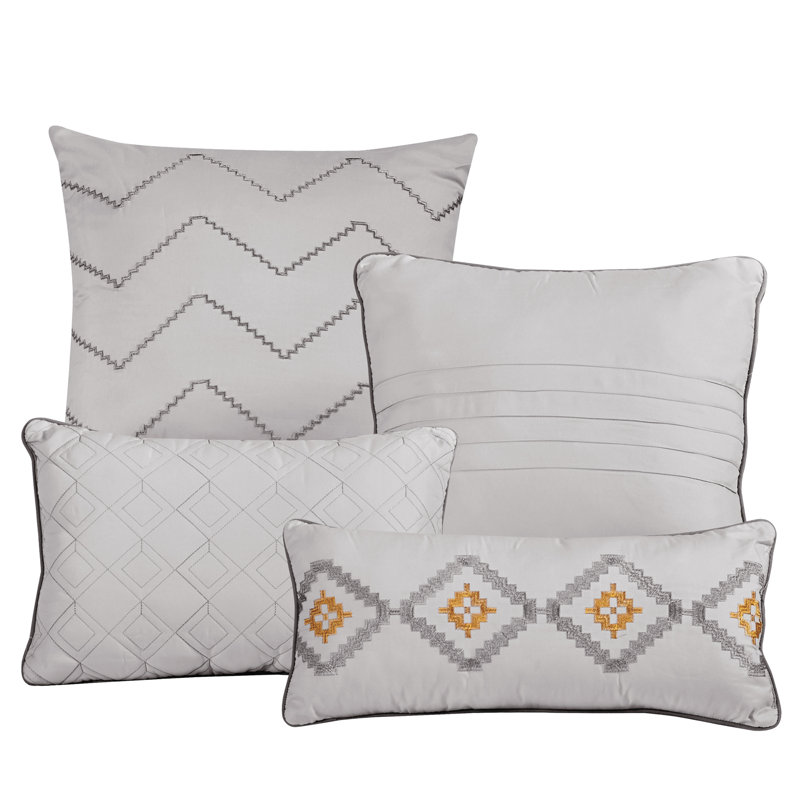 Geometric Shapes Comforter Set, King