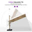 Porte-parapluies d'extérieur 144 po Grain-1177377559